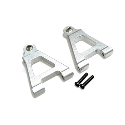 Für Mjx Für Hyper Go 14301 14302 Rc Fernbedienung 1/14 Rc Auto Metall Front Lower Für Schaukel Arm Geändert Fernbedienung Auto Reparatur Teile RC Zubehör(Gray) von Generic