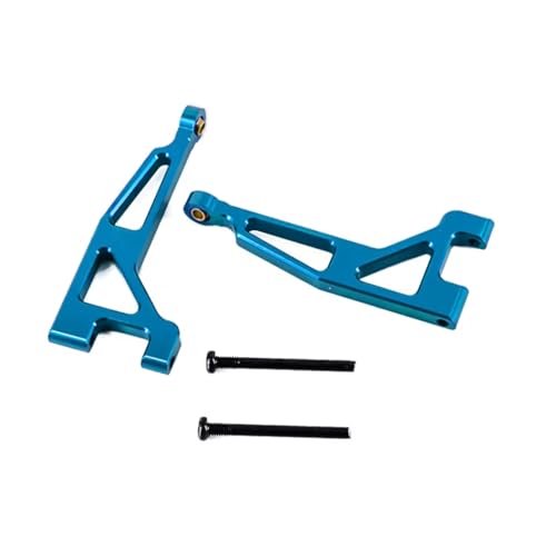 Für Mjx Für Hyper Go 16207 16208 16209 16210 H16 Upgrade Teile Metall Hinten Oberen Für Schaukel Arm Rc Auto Aluminium Zubehör RC Zubehör(Blue) von Generic