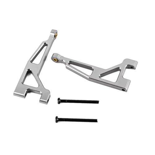 Für Mjx Für Hyper Go 16207 16208 16209 16210 H16 Upgrade Teile Metall Hinten Oberen Für Schaukel Arm Rc Auto Aluminium Zubehör RC Zubehör(Silver) von Generic