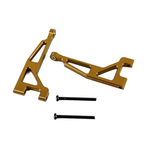 Für Mjx Für Hyper Go 16207 16208 16209 16210 H16 Upgrade Teile Metall Hinten Oberen Für Schaukel Arm Rc Auto Aluminium Zubehör RC Zubehör(Yellow) von Generic