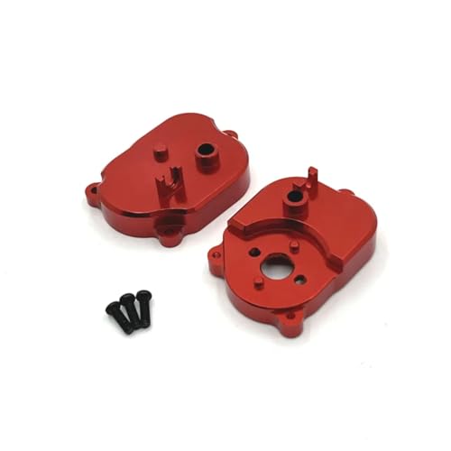 Für Mn168 Für Mn82 Für Mn78 Für Mn99s 1/12 RC Auto Metall Übertragung Metall Getriebe Getriebe Gehäuse Upgrade Teile Upgrade Zubehör RC Zubehör(Red) von Generic