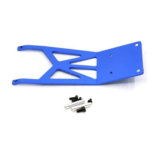 Für Traxxas Für Raptor Für Slash 2WD Für Slash Für VXL Für Slash 1/10 RC Auto Teile RC Alumiinum Legierung Front Skid Platte Skidplate RC Zubehör(Blue) von Generic