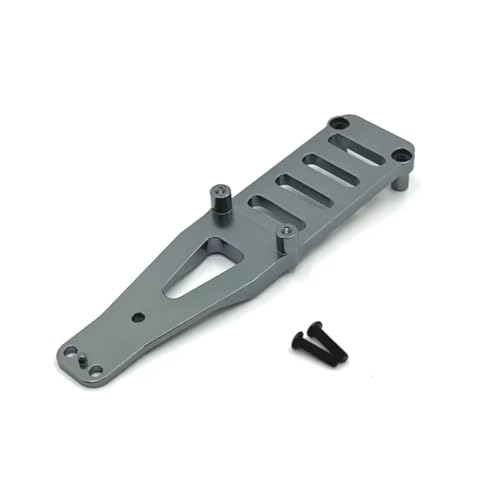 Für Wltoys 124006 12423 12427 12428 12429 1/12 Fernbedienung Auto Metall Zweiten Stock Upgrade Teile Reparatur Ersatz Zubehör RC Zubehör(Gray) von Generic