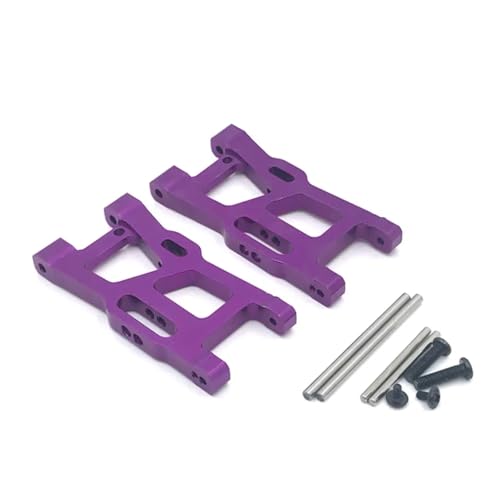 Für Wltoys 144010 124019 124017-16-18 144001-02 Fernbedienung Auto Vorne Für Schaukel Arm Upgrade Reparatur Ersatz Teile RC Zubehör(Purple) von Generic