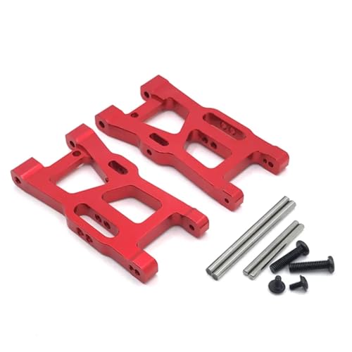 Für Wltoys 144010 124019 124017-16-18 144001-02 Fernbedienung Auto Vorne Für Schaukel Arm Upgrade Reparatur Ersatz Teile RC Zubehör(Red) von Generic