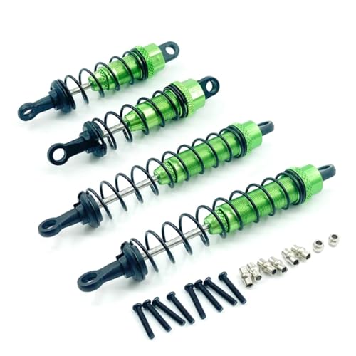 Für Wltoys Für 12428 12423 12427 12429 FY-03 1/12 RC Auto Upgrades Teile Zubehör Metall Öl Stoßdämpfer RC Zubehör(Green) von Generic