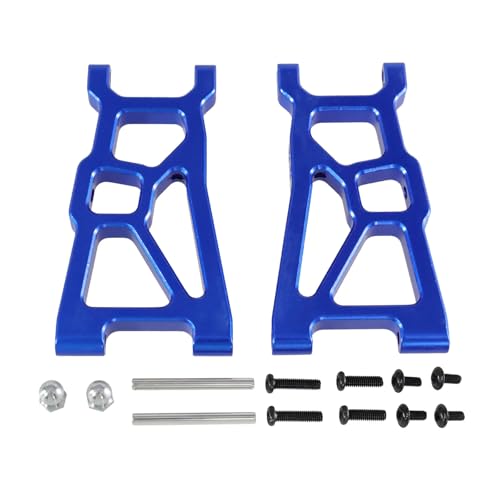 Für ZD Für Racing DBX-10 1/10 RC Fernbedienung Auto Für Wüste Off-Road Fahrzeug Vorne Für Schaukel Arm Metall Upgrade Reparatur Teile RC Zubehör(Blue) von Generic