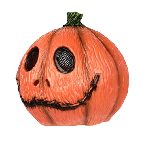 Funny Pumpkin Masque - Role Play Halloween Pumpkin Masque Cpooky, Pumpkin Masque Scary | Home and Gathering Enjoy Festive Fun Gag Joke Toy, Frightening Pumpkin Headgear for Theatre Houses, Carnival von Generic