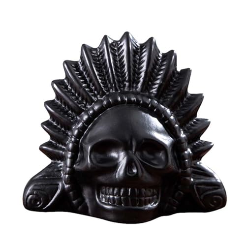 Furchterregender Sound Außenhandel Halloween Prop Aztec Pfeife SCg335 (Black, 12.4x9x10.7cm) von Generic