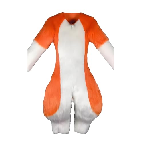 Fursuit Körper handgefertigt, Pursuit pelziger entzückender, pelziger Anzug tragbares Cosplay, für Unisex Cosplay Party Comic Con Kostümparty von Generic