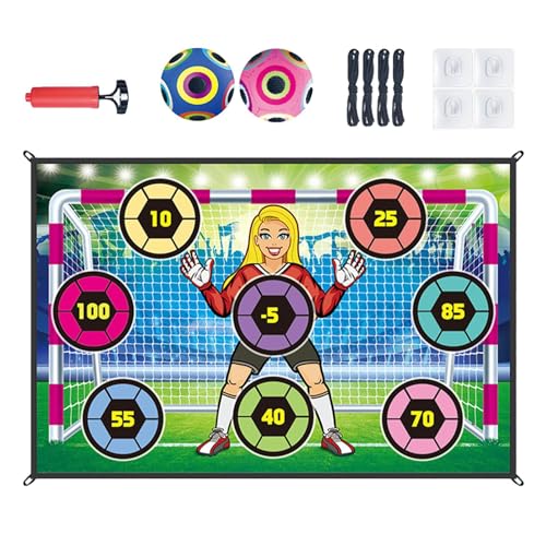 Fußball-Spiel für Kleinkinder, Fußball-Spiel-Set, Hallenfußballspiel, Indoor-Outdoor-Fußballspiele für Kinder im Alter von 3–8 Jahren, Fußball-Spielgeräte, Indoor-Fußball-Set von Generic