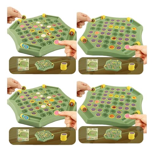 Gedächtnis-Flip-Schach, Tier-Flip-Schachspiel, Memory-Schachspiel, Flip, um zu gewinnen, Reise-Memory-Spiel, kreatives Kinder-Matching-Spiel mit Schachbrett, Memory-Spiel für Kindergarten, von Generic