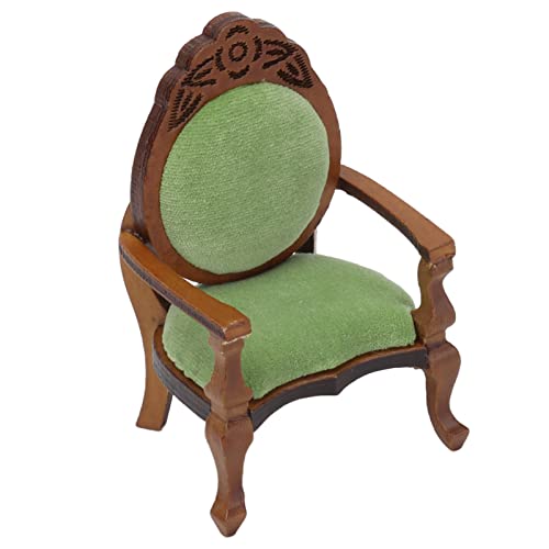 Generic 1:12 Puppenhausmöbel, Puppenhaus Miniatur -Vintage -Sofa, Retro -Single -Stuhl, Miniaturmöbel für die Heimdekoration 1:12 Handgefertigtes Birkenholz Holz Abnehmbares Kissen Generic 1:12 Puppenhausmöbel, Puppenhaus Miniatur -Vintage -Sofa, Retro -Single -Stuhl, Miniaturmöbel für die Heimdekoration 1:12 Handgefertigtes Birkenholz Holz Abnehmbares Kissen von Generic