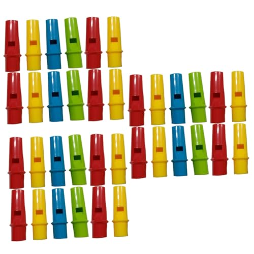 Generic 36 Stück Flötenpfeifen DIY Flötenspielzeug DIY Musikinstrument Spielzeug Zylinder Panflöten von Generic