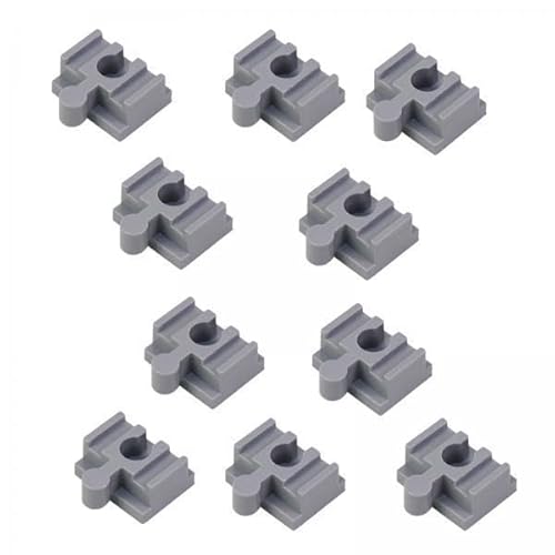 Generic 3X 10x Holzeisenbahn Schienenzubehör, Schienenverbinder, Pädagogisches Spaßspielzeug Generic 3X 10x Holzeisenbahn Schienenzubehör, Schienenverbinder, Pädagogisches Spaßspielzeug von Generic