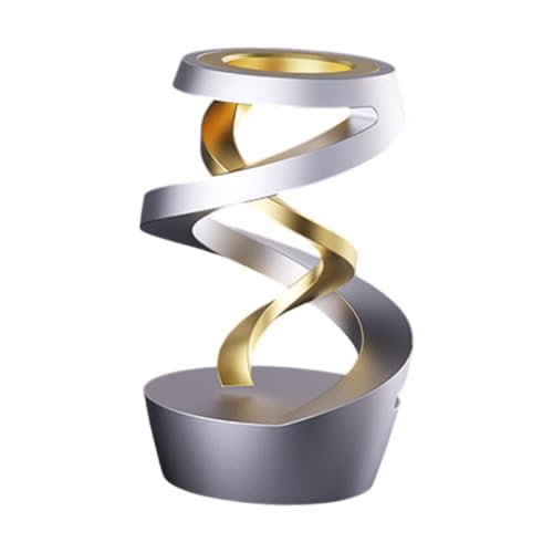 Generic Defying Schreibtischspielzeug Schreibtisch Gyroskop Ornament Kreative Aluminiumlegierung Dekor Zappelspielzeug für Restaurant, Gold von Generic