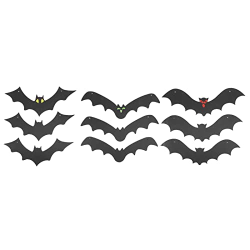 Generic Haed House Flyt Bats Dekoration für das Halloween -Event, 9pc Realil Schlägt Aufkleber für Horrorfilme Amosphäre Vorschläge Generic Haed House Flyt Bats Dekoration für das Halloween -Event, 9pc Realil Schlägt Aufkleber für Horrorfilme Amosphäre Vorschläge von Generic