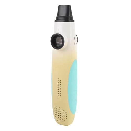 Generic Kazoo Musical Instrument, Kunststoff Kazoo Ersatzmundstück Ergonomisches Design Kompakter Größe Einstellbarer Ton mit Lanyard für Gitarre Geigenbeilage für das Camping (Gelber weißer Gradient) Generic Kazoo Musical Instrument, Kunststoff Kazoo Ersatzmundstück Ergonomisches Design Kompakter Größe Einstellbarer Ton mit Lanyard für Gitarre Geigenbeilage für das Camping (Gelber weißer Gradient) von Generic