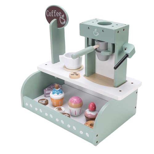 Generic Kids Wooden Coffee Maker Playset für Einfallsreiches Spiel und Soziale Fähigkeitenentwicklung, Kaffeemaschinespielzeug für , Beinhaltet Accessoires für Nachmittagstee, 5 Stück -Kit für Generic Kids Wooden Coffee Maker Playset für Einfallsreiches Spiel und Soziale Fähigkeitenentwicklung, Kaffeemaschinespielzeug für , Beinhaltet Accessoires für Nachmittagstee, 5 Stück -Kit für von Generic