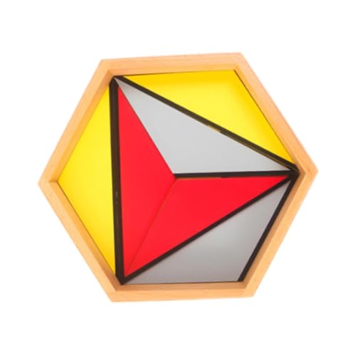 Generic Konstruktionsspiel, Denkspiel, Geometrische Formen, Geschenkidee für Kinder Und Erwachsene, 13x22.5x3cm von Generic