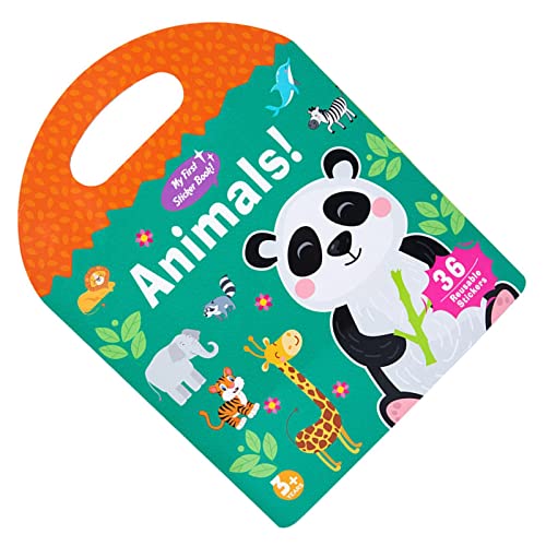 Stickerbücher für Kinder, Wiederverwendbare Stickerbücher - Aktivitätsbücher für Kinder. Lustiges Aktivitätsbuch zum Ausmalen,Kreative Gelee-Aufkleber für Reisen und frühes Lernen, von Generic