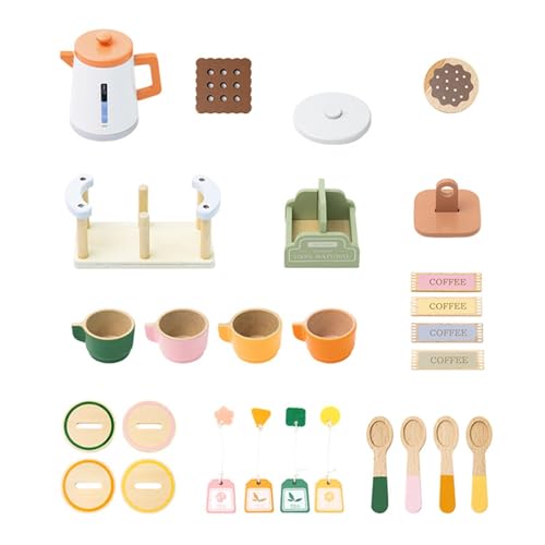 Generic Teeparty Set für Kleine Mädchen, Rollenspiel für Kinder, Belohnungen, Geburtstagsgeschenk Generic Teeparty Set für Kleine Mädchen, Rollenspiel für Kinder, Belohnungen, Geburtstagsgeschenk von Generic