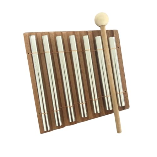 Generic Windspiel, Handspiel, Musikspielzeug, Geschenk, Schlaginstrument, Musikinstrument für Klassenzimmer Management Lehrer , 7 Töne von Generic