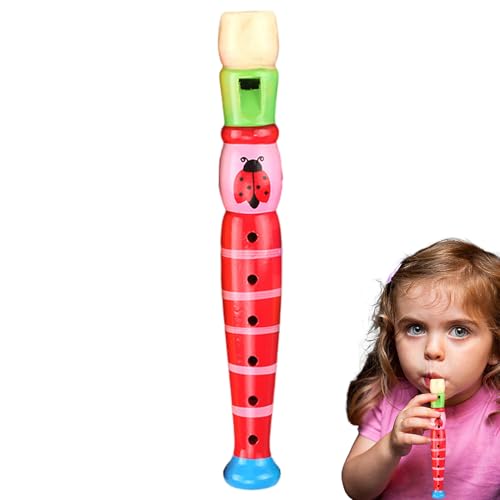 Generic Wood Flöte - Kinder Flöte, Cartoon Wood Flöte | Kleine Holzrekorder, 6 -Lochflötenspielzeug für Jugendliche, musikalisches Soundspielzeug für frühe Bildung Generic Wood Flöte - Kinder Flöte, Cartoon Wood Flöte | Kleine Holzrekorder, 6 -Lochflötenspielzeug für Jugendliche, musikalisches Soundspielzeug für frühe Bildung von Generic