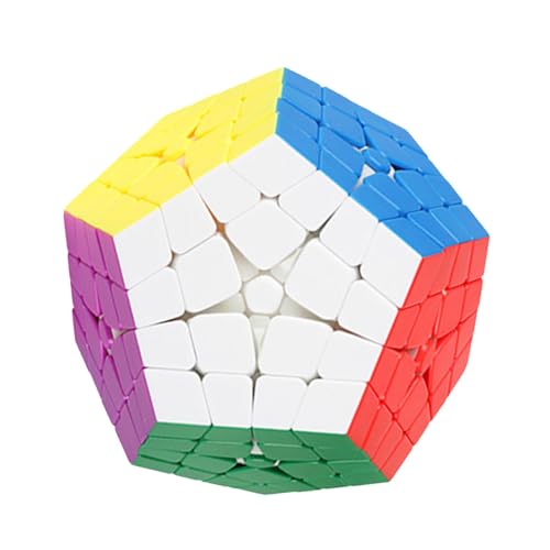 Geschwindigkeitswürfel, Dodekaeder-Würfel – Zauberwürfel, Zauberwürfel-Puzzle, 12-seitiges Dodekaeder-Spielzeug – Magisches Puzzle-Würfel-Spielzeug, Puzzle-Würfel, bunter Zauberwürfel, Dodekaeder-Gesc von Generic