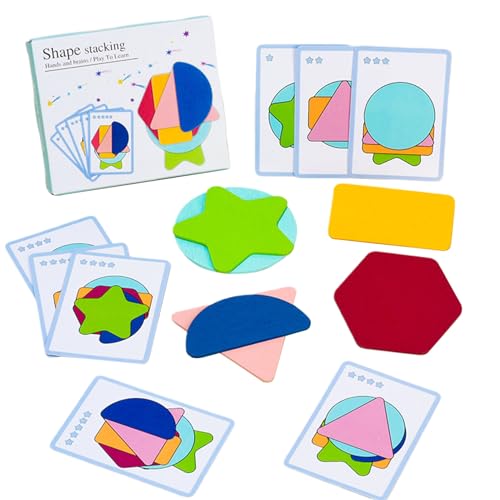 Gestalten Sie passendes Spiel, Matching Puzzle Kinder, Hölzerne Farberkennung Matching Maze, Vorschule Sortierer, niedliche Geometrie Sortieren Stapel Spielzeug glatt für Mädchen Gestalten Sie passendes Spiel, Matching Puzzle Kinder, Hölzerne Farberkennung Matching Maze, Vorschule Sortierer, niedliche Geometrie Sortieren Stapel Spielzeug glatt für Mädchen von Generic