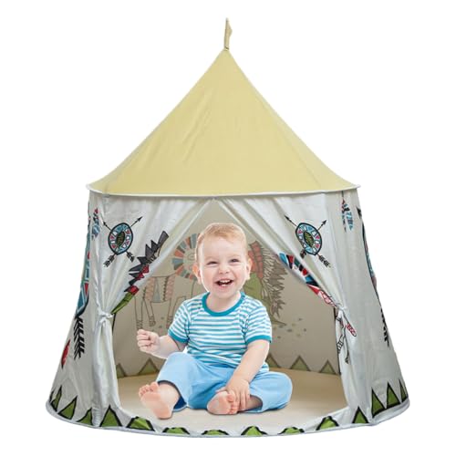 Girls Playhouse Play Castle - Kinderzelt Innen | Playhouse Tent Indoor | Spielen Sie House Kids Castle für Mädchen im Freihof Garten im Freien Girls Playhouse Play Castle - Kinderzelt Innen | Playhouse Tent Indoor | Spielen Sie House Kids Castle für Mädchen im Freihof Garten im Freien von Generic