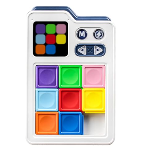 Gleitblock-Puzzle - Über 1000 Level Elektronisches Gleitpuzzle Gehirnspiel Lustiges Spielzeug Schiebeblock-Puzzlespiel | Bausteine des Denkens Training Gleitblock-Puzzle - Über 1000 Level Elektronisches Gleitpuzzle Gehirnspiel Lustiges Spielzeug Schiebeblock-Puzzlespiel | Bausteine des Denkens Training von Generic