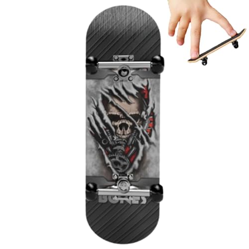 Griffbrett-Skateboard - Fingerscooter-Spielzeug mit 5-lagigem Ahornholz-Deck | Fingerbretter, Mini-Skateboard-Fingerbretter für Skateboard-Lernspielzeug, Partygeschenke, Neuheitsspielzeug von Generic