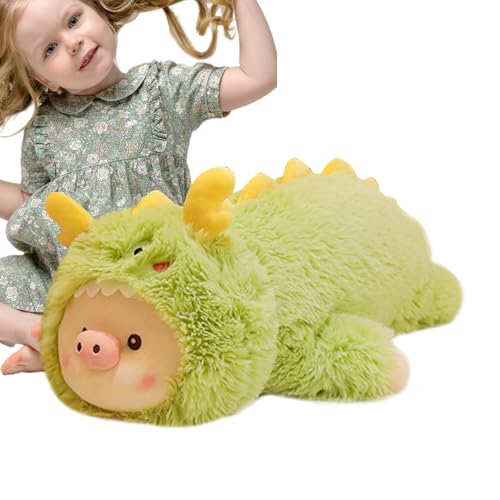 Großes Plüschtier, gewichtetes Dinosaurier-Plüschtier | Niedliches Kuschelkissen in Plüschbox | Großes Plüschtier, Plüschtiere für , Mädchen, Kinder Großes Plüschtier, gewichtetes Dinosaurier-Plüschtier | Niedliches Kuschelkissen in Plüschbox | Großes Plüschtier, Plüschtiere für , Mädchen, Kinder von Generic