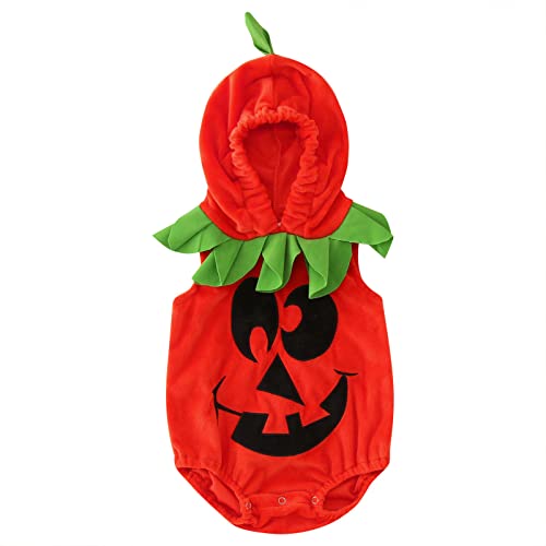 Halloween Kostüm Baby - Halloween Kostüm Karneval Tutu Spitze Rock kürbis kostüm kinder Einteiliger Overall Halloween Kürbis Kostüm Motto-Party Kleid von Generic