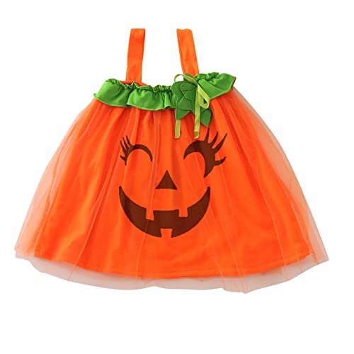 Halloween Kostüm Baby - Halloween Kostüm Kinder Fledermaus für Pumpkin Cosplay Strampler Set Strampler Kleidung Set Mädchen Kleid Motto-Party Kleid von Generic