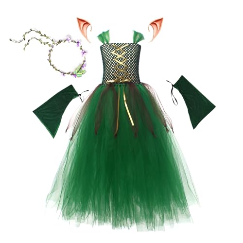 Halloween-Kostüm für Mädchen, Halloween-Thema, 4 Stück, ärmelloses Tutu- für Kinder, für Geburtstagsfeiern, Festival-Kostüm, Cosplay Halloween-Kostüm für Mädchen, Halloween-Thema, 4 Stück, ärmelloses Tutu- für Kinder, für Geburtstagsfeiern, Festival-Kostüm, Cosplay von Generic
