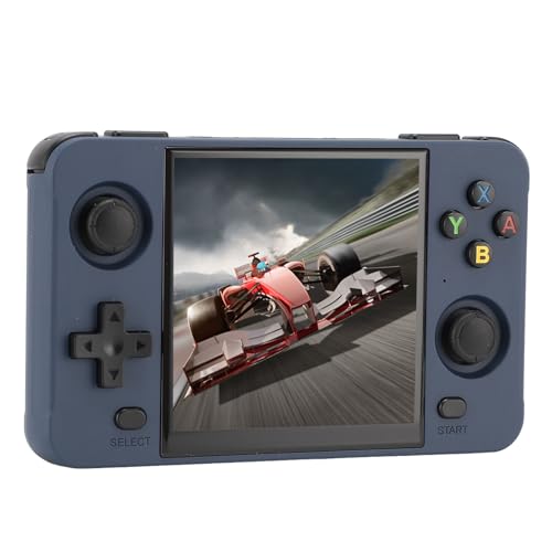 Handheld-Spielekonsole, Tragbare 1,8-GHz-64-Bit-Quad-Core-Videospielkonsole mit 2 Kleinen Speicherkarten für Unterwegs (16G und 128G) von Generic