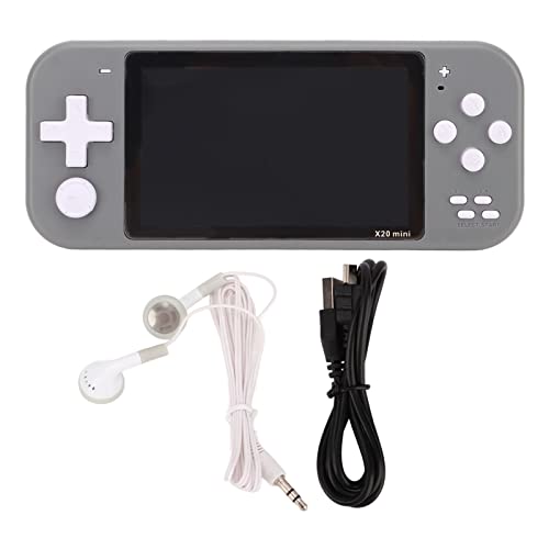 Handheld-Spielekonsolen-Schutzfolie, 4,3-Zoll-HD-Display, Wiederaufladbarer Akku für Tragbare Videospiel-Player für und Erwachsene von Generic