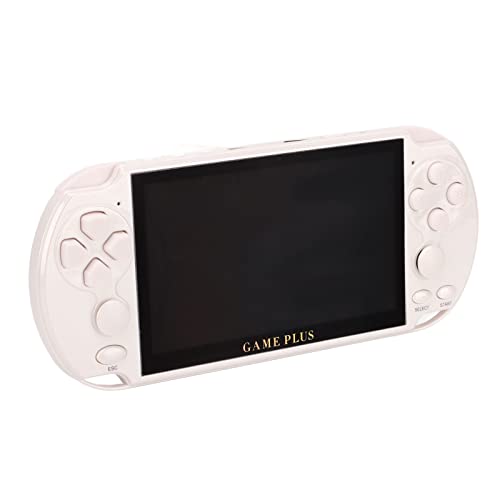 Handheld-Spielmaschine, Tragbarer Videospiel-MP4-Player 5,1-Zoll-HD-Bildschirm USB Wiederaufladbar Tragbar für Erwachsene von Generic