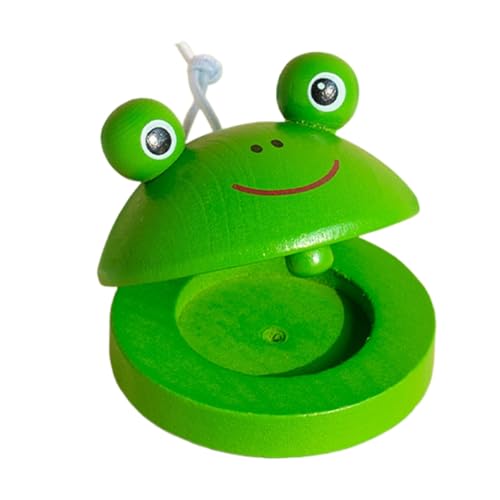 Handkastagnetten, Kastagnetten aus Holz – Rhythmisches Beifallbrett mit Tiermotiv mit Seil | Musikinstrumente, Früherziehungsspielzeug für und Mädchen ab 3 Jahren Handkastagnetten, Kastagnetten aus Holz – Rhythmisches Beifallbrett mit Tiermotiv mit Seil | Musikinstrumente, Früherziehungsspielzeug für und Mädchen ab 3 Jahren von Generic