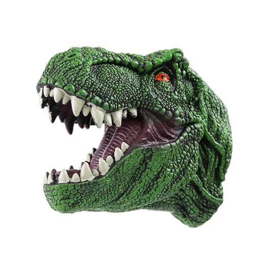 Handpuppen -Dinosaurierspielzeug Dinosaurier trenfant t Rex Puppet Flexible handlicher Spielzeug Dinosaurier Flexible Gummi Interaktives Spielzeug Kinderpuppen Dinosaurier Soft Bildungsspiel Dinosauri von Generic