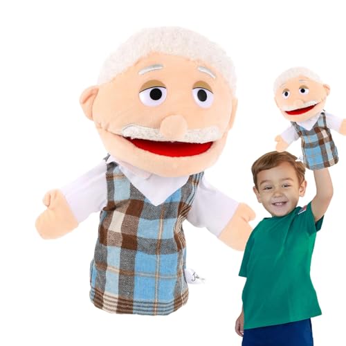 Handpuppen Für Kinder - Handpuppen, Vaterpuppenspielzeug | Familienpuppen Für Kinder, Rollenspiele, Weiche Familienpuppen, Plüschhandpuppen von Generic