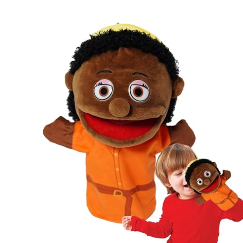 Handpuppen-Spielzeug, Familienpuppen für Kinder, Cartoon-Plüschtier mit offenem Mund für Großeltern, Mama und Papa, Handpuppen-Spielzeug, Familienpuppen für Kinder, Cartoon-Plüschtier mit offenem Mund für Großeltern, Mama und Papa, von Generic
