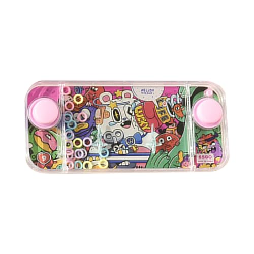 Handspielspielzeug für Handheld Toss - Graffiti Style Water Ring Game, langlebige ABS 5,5 -Zoll - | Fun Handheld Water Toy für Kinder, Stressentlastungsschreiber, Taschengröße Spiel für Handspielspielzeug für Handheld Toss - Graffiti Style Water Ring Game, langlebige ABS 5,5 -Zoll - | Fun Handheld Water Toy für Kinder, Stressentlastungsschreiber, Taschengröße Spiel für von Generic