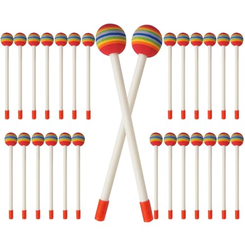 Handtrommel Schlagstöcke, Kinder Schlagzeugstöcke,28PCS Musikinstrumente Rhythmus Sticks | Weiche Regenbogen-Lutscher Schlagzeugstöcke, Bunte Musikalische Spielzeuge, Perkussionsinstrument für Kinder Handtrommel Schlagstöcke, Kinder Schlagzeugstöcke,28PCS Musikinstrumente Rhythmus Sticks | Weiche Regenbogen-Lutscher Schlagzeugstöcke, Bunte Musikalische Spielzeuge, Perkussionsinstrument für Kinder von Generic