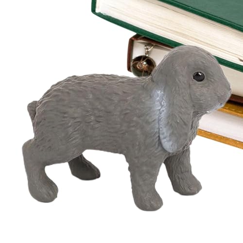 Hasenkuchendekorationen, Hasenspielzeug für Kinder - Realistische niedliche Hasenparty -Gefälligkeiten,Home Desk Dekorationen, Bildungsspielzeug für Kinderbücher, Schreibtische und Zimmer für Kinderbü Hasenkuchendekorationen, Hasenspielzeug für Kinder - Realistische niedliche Hasenparty -Gefälligkeiten,Home Desk Dekorationen, Bildungsspielzeug für Kinderbücher, Schreibtische und Zimmer für Kinderbü von Generic