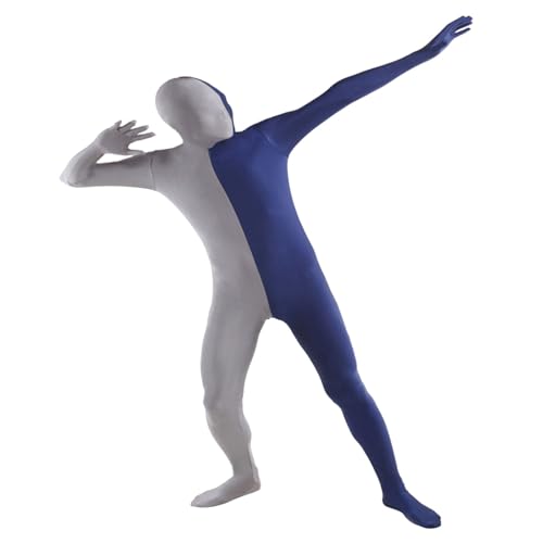 Herren Farbe Costume Body Suit Zentai Ganzkörper Kostüm BodySuit für Erwachsene und Jugendliche Halloween Festival Karneval Party Cosplay Body Suit von Generic