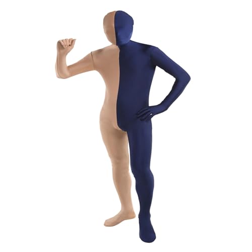 Herren Farbe Costume Body Suit Zentai Ganzkörper Kostüm BodySuit für Erwachsene und Jugendliche Halloween Festival Karneval Party Cosplay Body Suit von Generic