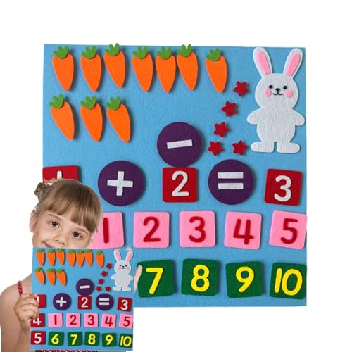 Hinzufügen von Spielzeug in Mathematik und Subtraktion, Addition zum Lernen und Subtraktion Toys | Digitales Puzzlespiel, Preschool spürte das Zählen, die Bildungsnummer von Lernspielzeug von Generic